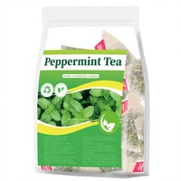 Thé Minceur aux Feuilles de Menthe Poivrée 60g Qualité Supérieure en Sachet Herbes Brutes 100% Naturelles