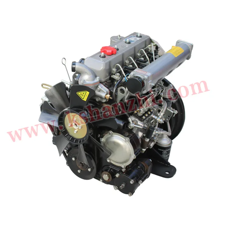 Novo conjunto de motor diesel para empilhadeira Xinchai 4D35G 48KW Máquinas Industriais 4 cilindros 64HP