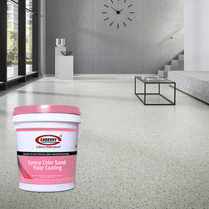 Pintura Epóxica Autonivelante de Alto Brillo con Efecto Mármol, Colorida, a Base de Arena, Impermeable, para Interiores y Exteriores Residenciales - Product Image 1
