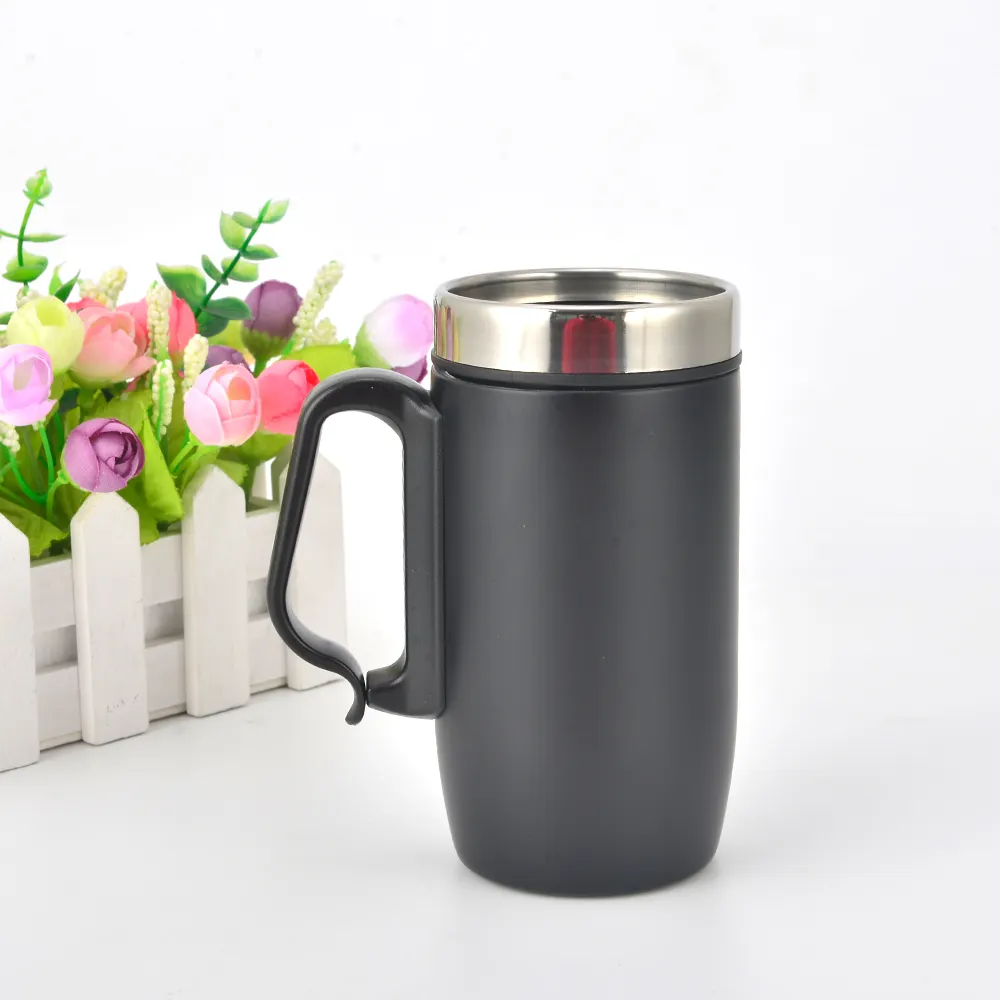 2023 vente chaude tasse à café pas fonction d'aspiration tasse voyage bureau tasse Thermos tasse à vide avec couvercle tasse à eau