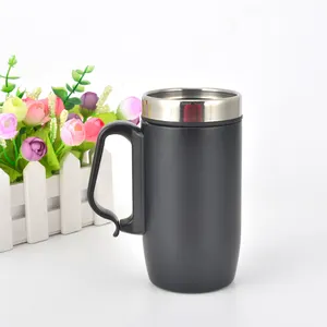 2023 Hot Selling Koffiemok Niet Zuigfunctie Cup Reiskantoor Mok Thermos Vacuüm Cup Met Deksel Water Cup