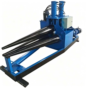 Machine de cintrage hydraulique automatique à 3 rouleaux pour tôles coniques, formage de plaques coniques, acier inoxydable, acier au carbone, haute précision 1000 mm - Product Image 6