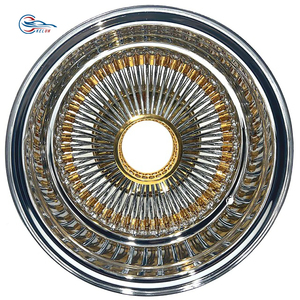 2024 13x7 Wire <b>Wheel</b> New Style Custom 13 Inch Rims <b>Spoke</b> Wire <b>Wheels</b> - Product Image 2