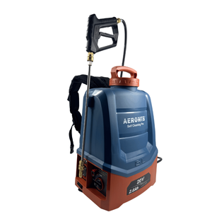 Pulvérisateur à batterie lithium 15 litres avec pompe PE, auto-nettoyant, à vitesse variable, <span class=keywords><strong>tuyau</strong></span> <span class=keywords><strong>d</strong></span>étachable, haute pression 20V - Product Image 2