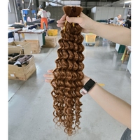 Deep Wave Twist Crochet Cheveux Synthétiques Afro Bouclés Crochet Tresses couleur noire Tressage Extensions de Cheveux Pour Les Femmes