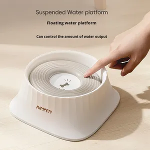 Comedero Lento para <span class=keywords><strong>Perros</strong></span> de PP Ecológico, Dispensador de Agua Flotante Antiderrames, Plato de Comida Antideslizante para <span class=keywords><strong>Perros</strong></span> Medianos y Gatos - Product Image 3