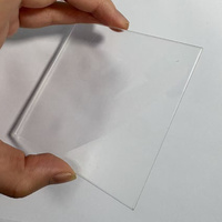 Industrial Square Optical Window Sheet 80mm Length 80mm Width for Optical Surveying Measuring Instrument Shell Parts