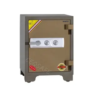 CEQSAFE 더블 잠금 키 전자 디지털 보안 내화 안전 상자