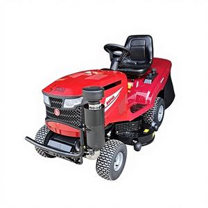 Cortacésped de 42 pulgadas con doble cuchilla, máquina de recolección y desmalezado trasero, motor de 25 HP con bomba de engranajes - Product Image 1