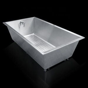 ポータブルウォークインバスルームバスタブステンレス製大人用バスタブ - Product Image 1
