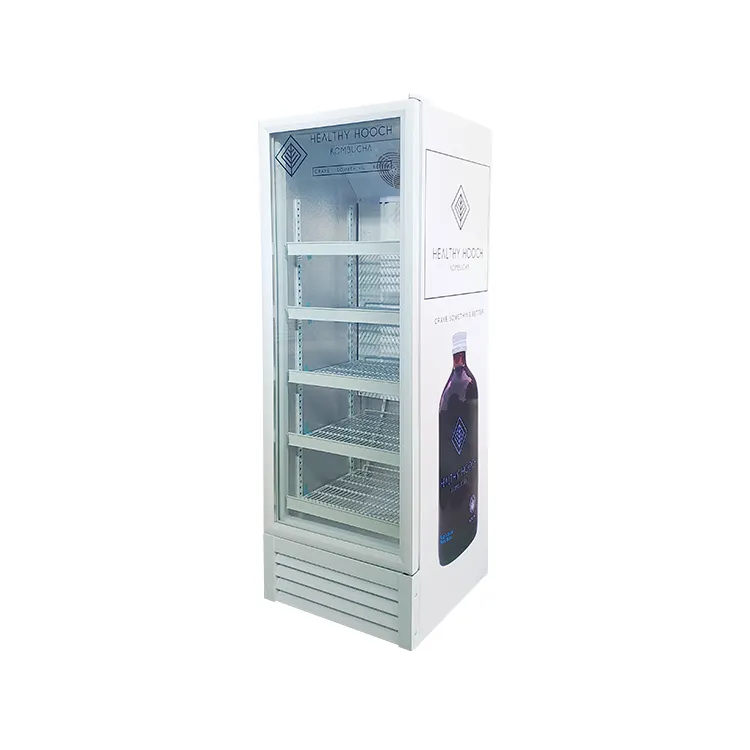 Meisda SC235 Equipamento comercial de refrigeração para supermercados, refrigeradores com porta de vidro de refrigeração