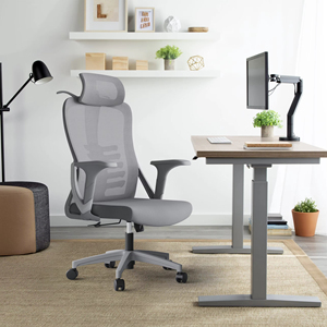 Chaise de <span class=keywords><strong>bureau</strong></span> <span class=keywords><strong>ergonomique</strong></span> à dossier haut en maille Foshan, ensemble <span class=keywords><strong>bureau</strong></span> et chaise, Cadeira De Escritorio, équipement de <span class=keywords><strong>bureau</strong></span> - Product Image 1