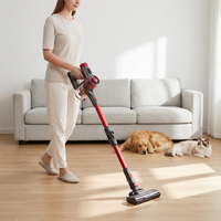 Aspirateur sans fil à main et à bâton à forte aspiration pour les tâches ménagères quotidiennes