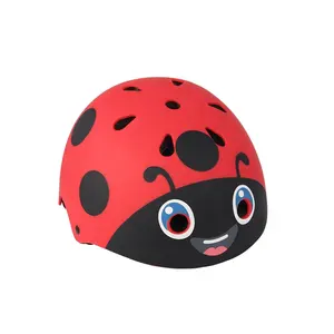 cute comfortable animal helmet for head safety protection kids Multi-sport skating cycling bike riding children helmet