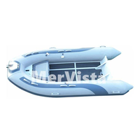 (CE) Bateau pneumatique pliable en aluminium de 3,3 m avec plancher en EVA, fabriqué en Chine