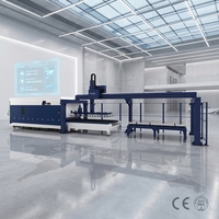 Mesin Pemotong Laser Fiber CNC Han's Laser 3000w untuk Besi/ Baja Tahan Karat/ Aluminium/ Tembaga, Harga untuk Lembaran