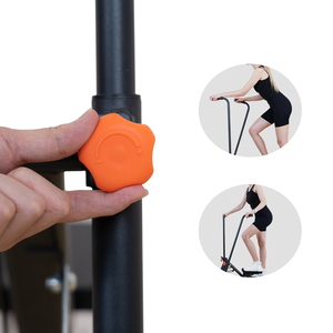 पोर्टेबल फोल्डेबल टिकाऊ स्टील और प्लास्टिक जिम स्टेपर पर्वतारोही मशीन घरेलू उपयोग खेल अपहरणकर्ता और सीढ़ी पर्वतारोही - Product Image 5