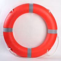 Bouée de sauvetage monobloc en PE et PRV moulé intégralement, sans couture, anti-fissuration, résistante au vieillissement, flottabilité 150N, diamètre 720mm pour