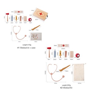 Toptan silikon doktor oyuncak seti simülasyon tıbbi kiti oyuncaklar ebeveyn-çocuk oyunu rol çocuklar için oyuncaklar oyna Pretend - Product Image 1