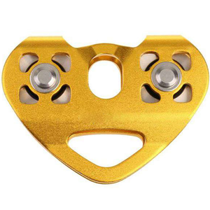 Poulie en alliage d'aluminium Jungle Expansion Zip Portable 30KN Cable Car Double Pulley Group for Outdoor Zip Line Scenic Area Ropeway - Product Image 5