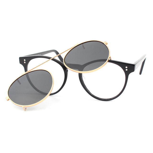 High Quality Acetate Glasses Clip on Glasses Anti Blue Light Clip on Glasses