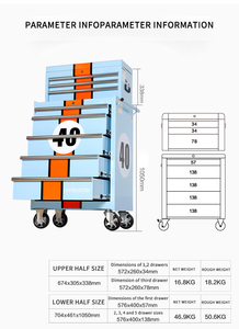 <span class=keywords><strong>Craftsman</strong></span>-<span class=keywords><strong>caja</strong></span> mecánica De mano, juego De <span class=keywords><strong>Herramientas</strong></span> De Metal, Gabinetes De <span class=keywords><strong>Herramientas</strong></span>, 8 cajones - Product Image 3