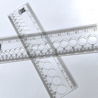 Règles en acrylique personnalisées, transparentes, en plastique acrylique clair avec impression personnalisée, règles de couture en acrylique pour patchwork et quilting
