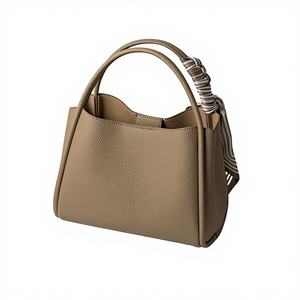 กระเป๋าถือทรงถังสะพายข้างแบบใหม่สำหรับผู้หญิง วัสดุ PU สายสะพายเดี่ยวแบบซิป สไตล์เรียบง่ายทันสมัย เหมาะสำหรับคุณ<span class=keywords><strong>แม่</strong></span> - Product Image 4