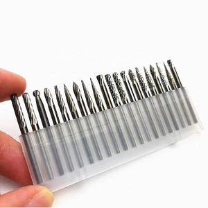 Miễn phí Mẫu 20pcs 2.35x3mm 3mm Shank tungsten carbide quay tập tin cắt mũi Khoan Quay Carbide Burrs rắn carbide burr Bộ - Product Image 6