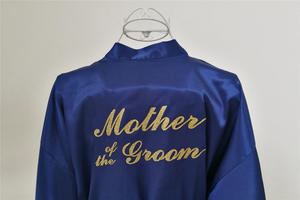 Ecowalson-Robe de Mariée en Satin pour Demoiselle d'Honneur - Product Image 5