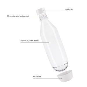 Bouteilles pour machine à soda 840 ml (28 oz) sans BPA, réutilisables, en PET, pour eau gazeuse, bouteilles en plastique pour remplissage à chaud - Product Image 3