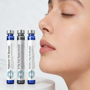 Sérum Solution Booster Peeling Hydra Intense 30% <span class=keywords><strong>Vitamine</strong></span> C <span class=keywords><strong>pour</strong></span> le Visage et <span class=keywords><strong>la</strong></span> Peau, Soin Hydra Edge Machine Booster Collagène - Product Image 4