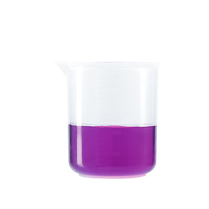 บีกเกอร์พลาสติก 200 มล. วัสดุ PP หนา อุปกรณ์ห้องปฏิบัติการ - Product Image 1
