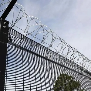 Clôture anti-escalade 358 galvanisée et thermolaquée, maille 12,7*67,2 mm, clôture de sécurité pour cour, antirouille, <span class=keywords><strong>prix</strong></span> usine - Product Image 3