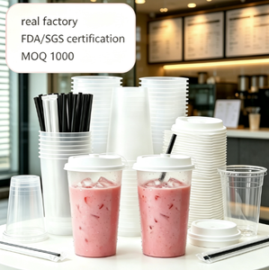 Gobelets en plastique jetables 24oz transparents en PP avec logo personnalisé pour les jeux de beer pong, les événements universitaires et les réceptions sociales, résistants - Product Image 1