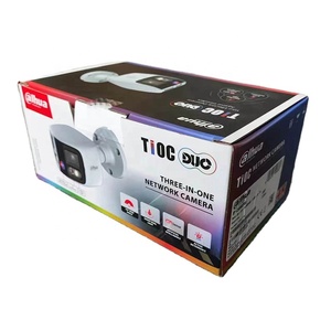 كاميرا شبكة رصاصية أصلية من داهوا طراز IPC-PFW3849S-A180-AS-PV بدقة 2×4 ميجابكسل مع تقنية TiOC Duo وخاصية Colorvu وتركيز ثابت وإنذار صوتي وضوئي - Product Image 1