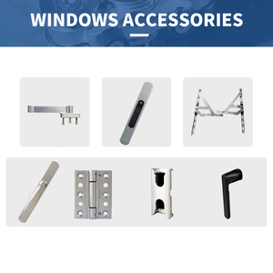 Modern <strong>Double</strong> <strong>Hung</strong> <strong>Windows</strong> Thermal Break Aluminum Alloy Frame Tempered Glass <strong>Double</strong> <strong>Hung</strong> <strong>Windows</strong> For Hotels - Product Image 4