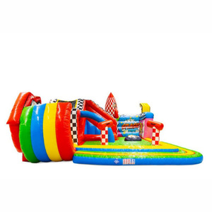 Parc <span class=keywords><strong>aquatique</strong></span> <span class=keywords><strong>gonflable</strong></span> professionnel avec toboggan et jeux sportifs multiples, style spatial - Product Image 4