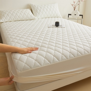 Protector de <span class=keywords><strong>Colchón</strong></span> Elástico para Cama de Hospital, 12 Pulgadas o Más de Profundidad, Impermeable, Lavable a Máquina, Cubre <span class=keywords><strong>Colchón</strong></span> para Todas las Estaciones - Product Image 1
