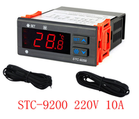 Contrôleur de température à double capteur STC-9200 avec fonction de dégivrage par ventilateur pour la réfrigération