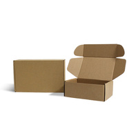 Scatole da Spedizione in Carta Kraft con Logo Personalizzato per Piccole Imprese, Scatole Postali Piccole in Cartone Ondulato per Imballaggio e Confezioni Regalo