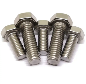 Tornillos de acero inoxidable M16 X 100 M10x125 316 Grado M38 M26 <span class=keywords><strong>Perno</strong></span> Hexagonal M8x2 M32 con acabado de zinc 5,8 Estándar DIN - Product Image 4