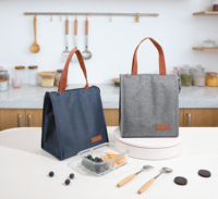 Sac isotherme personnalisé en gros, sac à déjeuner, emballage alimentaire à emporter, sac isotherme réutilisable pour pique-nique, sac en aluminium