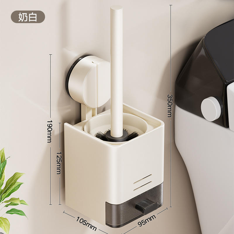 ชุดแปรงขัดห้องน้ำมาตรฐาน - สีขาวนวล