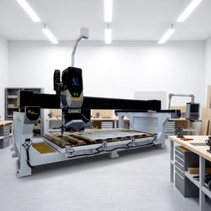 Máquina de Corte de Mármol con Sierra de Puente de 5 Ejes, Fabricante CNC, Disco de Sierra de 350 mm para Cortar Mármol, Granito y Cuarcita - Product Image 1