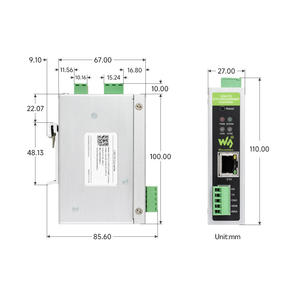 ตัวแปลงโปรโตคอล CAN FD แปลง CAN FD เป็น ETH/RS232/RS485 การสื่อสารข้อมูลแบบสองทิศทาง รองรับ 5 โหมดการแปลงข้อมูล และ CAN - Product Image 6