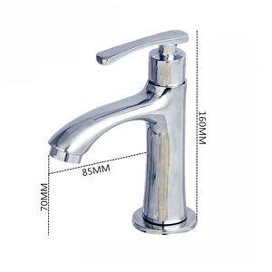 Grifo de lavabo de encimera de diseño moderno y sencillo con válvula de cerámica, cuidadosamente seleccionado para comercio exterior transfronterizo - Product Image 6