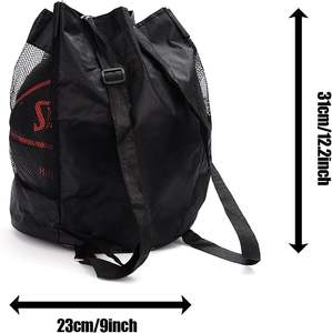 2024 Trendy Custom Logo Colorful <b>Medium</b> Vintage Fashion Sports Backpack Oxford Cloth <b>Shoulder</b> Crossbody <b>Bag</b> Football Basketball - Product Image 5