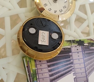 Orologio inserto C003 61MM oro testa orologi da tavolo fai da te per Chidren - Product Image 6