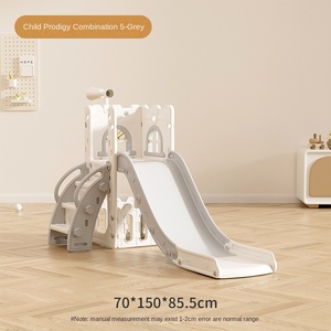 Tobogán de Plástico para Niños, Uso en Interiores, de 0 a 6 Años, Columpio Multifuncional para Bebés, Parque Infantil Familiar Pequeño, Modelo Little <span class=keywords><strong>Prodigy</strong></span> - Product Image 6